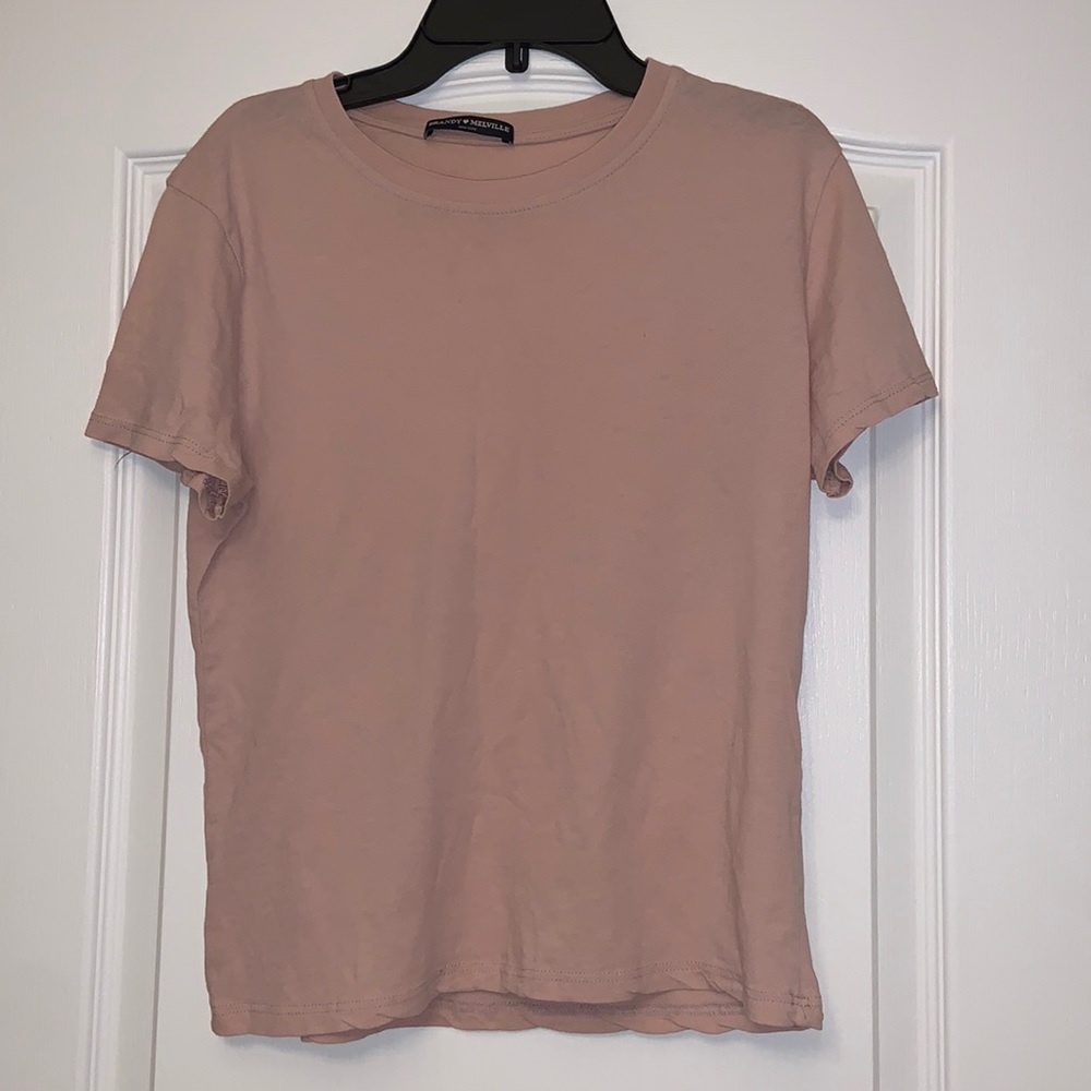 Brandy Melville Light Pink Top